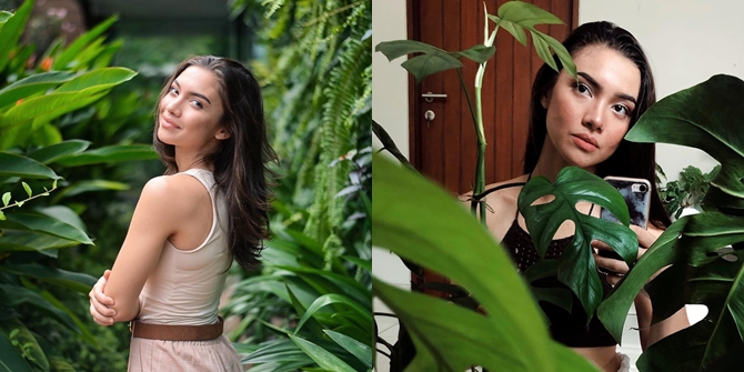 7 Portraits of Angela Gilsha, the Antagonist in 'SAMUDRA CINTA', a Plant Lover Who Wants to Go Down to the Rice Fields