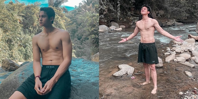 7 Portraits of Antonio Blanco Jr Topless While Adventuring in the Great Outdoors, Star of 'A WIFE'S DIARY' This Guy is Really Macho!