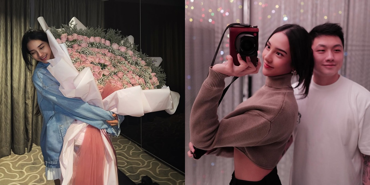 7 Photos of Anya Geraldine Allegedly with New Boyfriend, Gave Flowers on Valentine's Day and Invited for a Vacation to Japan