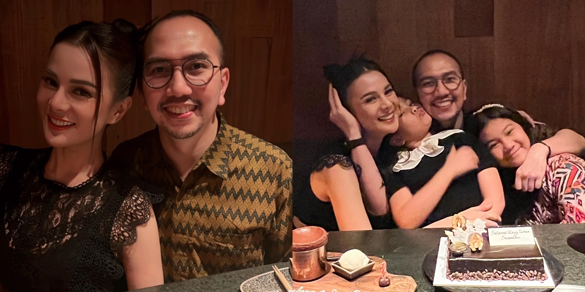 7 Portraits of Astrid Tiar Celebrating Her Husband's Birthday, Handsome Rich Doctor and Dream Father