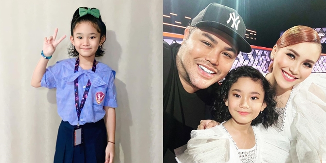 7 Pictures of Bilqis, Ayu Ting Ting's Daughter, who is Getting More Beautiful at the Age of 7, Talented in Singing Seriosa - Once Not Recognized by Her Own Father