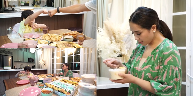 7 Portraits of Iftar with Raffi Ahmad and Nagita Slavina on the First Day of Ramadan, Full Menu on 1 Table - from Es Cendol to Nasi Uduk, Everything is There