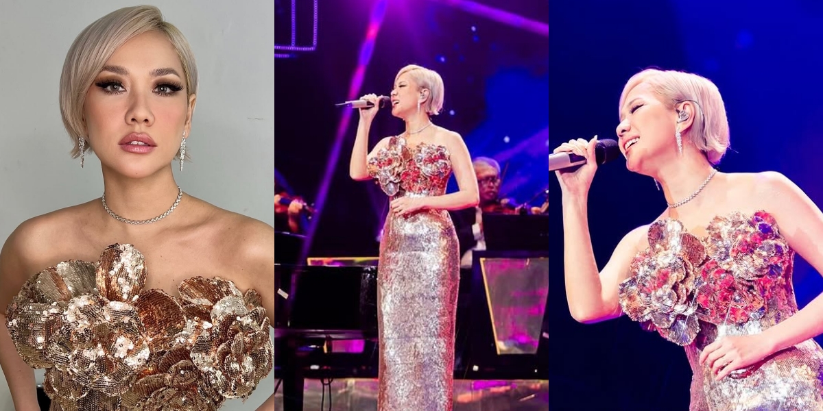 7 Photos of Bunga Citra Lestari on the Night of the Result and Reunion of Indonesian Idol 2025, Beautiful and Elegant but Makes You Emotional During Her Performance