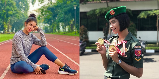 7 Beautiful Portraits of Alvina Tehupeiory, Tokyo 2020 Olympic Runner who is also a TNI