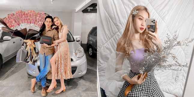 7 Beautiful Portraits of Tunas Komara: The Girl Who Went Viral for Receiving a Rp 10 Million Bouquet, Car, and Smartphone from Her Boyfriend