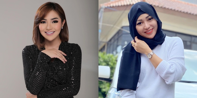 7 Portraits of Chacha Sherly, Former Member of Trio Macan, Learning to Wear Hijab, Still Stylish and Astonishing