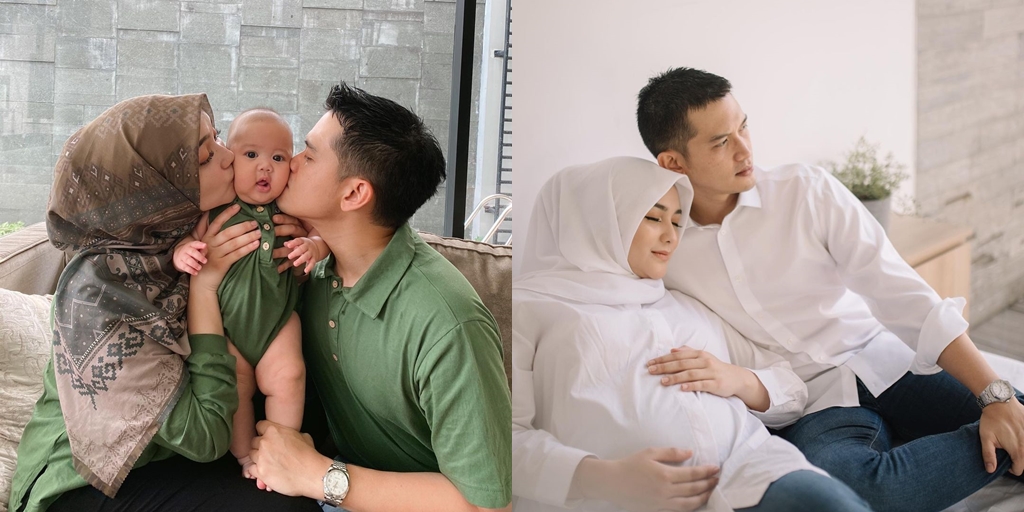 7 Photos of Citra Kirana and Rezky Adhitya Who Often Wear Couple Clothes, Baby Athar Doesn't Want to Miss Out