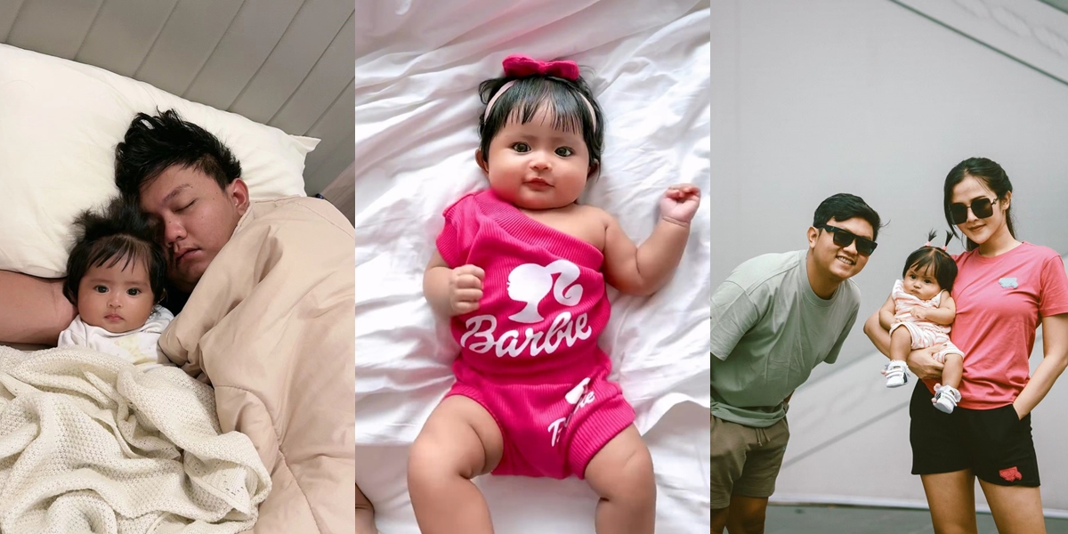 7 Portraits of Dek Cunda, Denny Caknan & Bella Bonita's Niece, Cosplaying as Barbie, Netizens' Beloved Online Niece