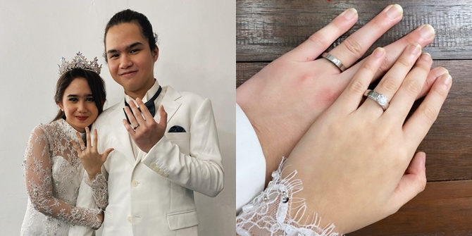 7 Photos of Dul Jaelani and Tissa Biani Showing Off Rings While Wearing Wedding Dresses, Already Engaged?