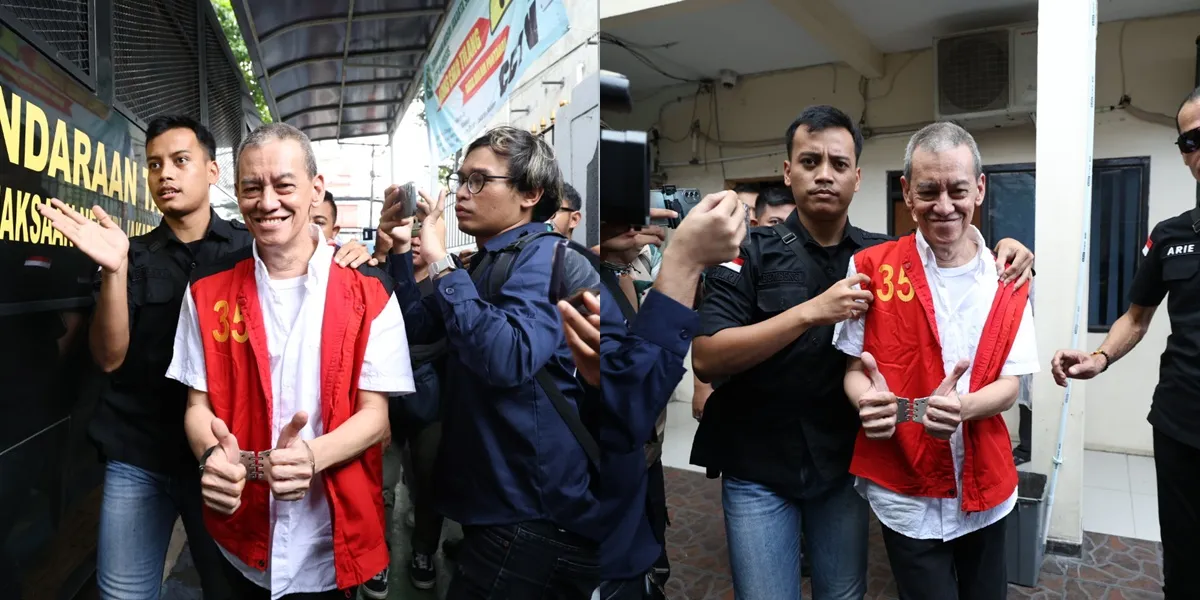 7 Photos of Fariz RM Smiling with Handcuffs, Lawyer Brings Witness to Lessen Sentence