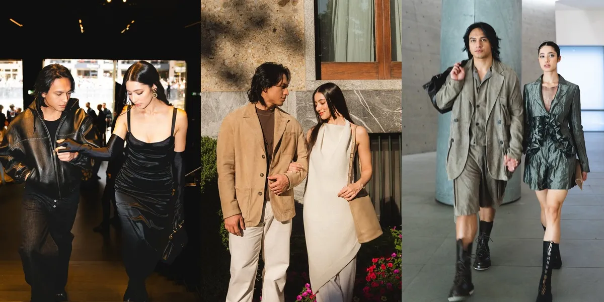 7 Photos of Jefri Nichol and Ameera Khan's Dating Style at Milan Fashion Week, Called Having a Luxurious Aura