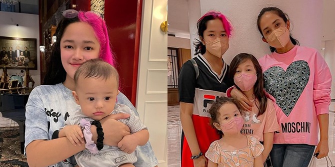 7 Portraits of Syafa Azzahra's Hair Style, Ussy Sulistiawaty's Daughter, Very Unique and Super Cool Like a K-Pop Idol!