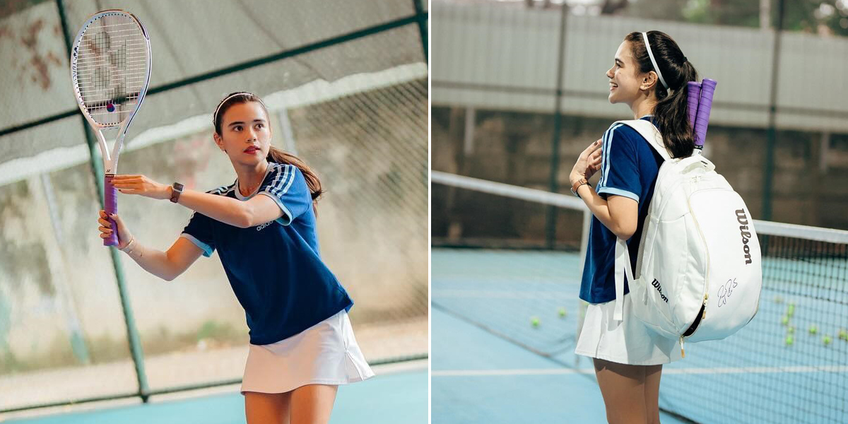 7 Portraits of Audi Marissa's Sporty Style During Tennis Training in the Latest Photo Post