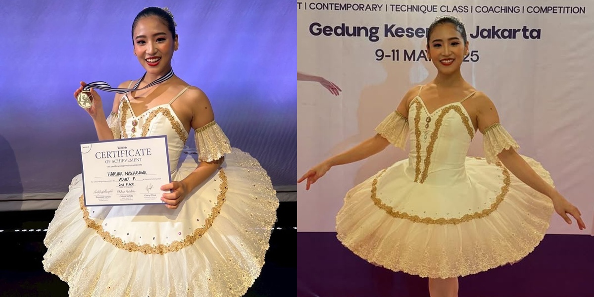 7 Portraits of Haruka Nakagawa Former JKT48 Runner-up in Ballet Competition, Expresses Pride Despite Some Disappointment