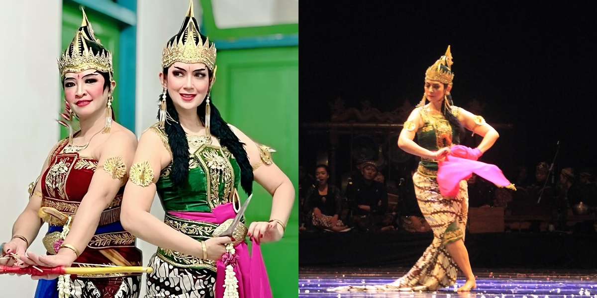 7 Portraits of Ira Wibowo Dancing Srikandi Mustakaweni on World Dance Day, Debuting at ISI Surakarta - Flooded with Praise