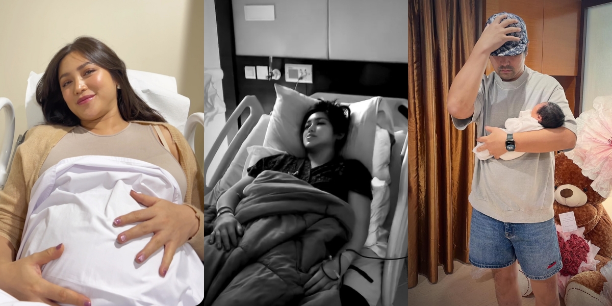 7 Photos of Jessica Iskandar Giving Birth to Her Third Child, Experienced Severe Bleeding - Unable to Meet Her Baby Yet