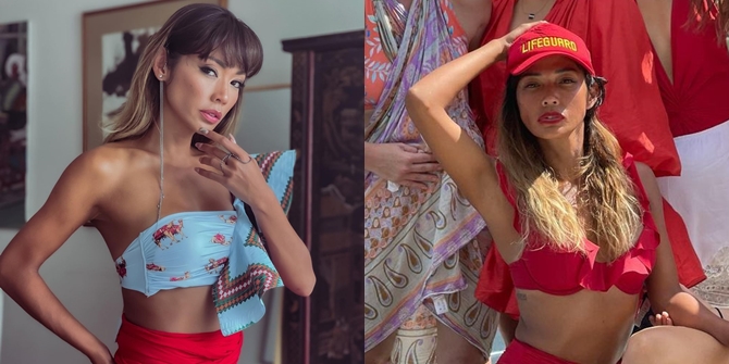 7 Portraits of Shanty's News that is Said to be More Like a Foreigner, Often Wearing Bikini to Show Body Goals - Netizens Tell Her Husband to Convert