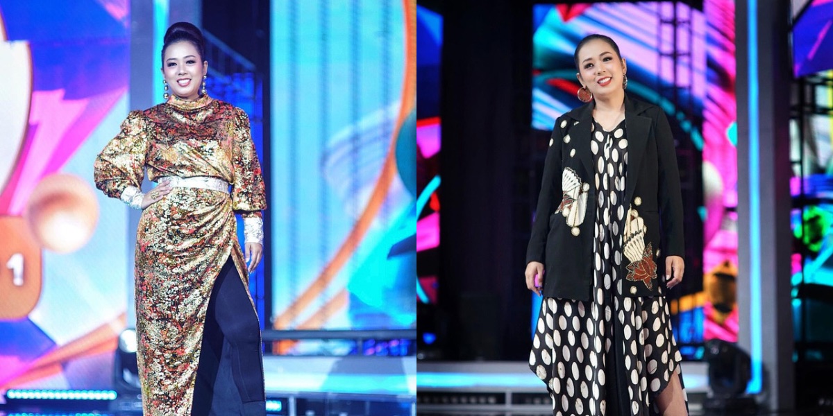 7 Cool Portraits of Soimah on the Dangdut Academy Asia 6 Stage