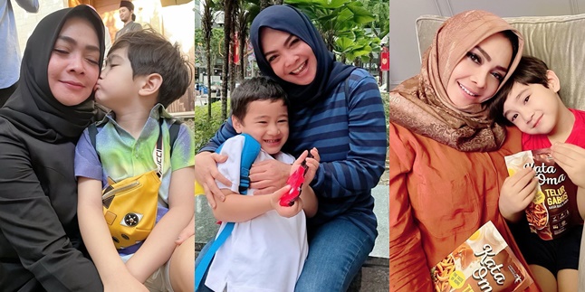 7 Portraits of Rieta Amilia's Close Relationship with Her Beloved Grandson, Rafathar Malik Ahmad