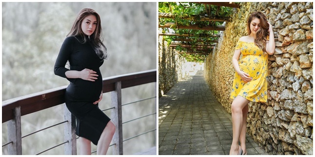 7 Pictures of Celine Evangelista's Pregnancy, Belly Getting Bigger Every Day