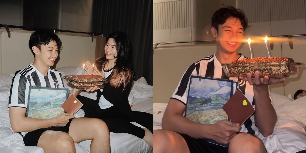 7 Photos of Caesar Hito's Birthday Surprise from Felicya Angelista While the Kids Were Asleep, Revealing a Touching Prayer