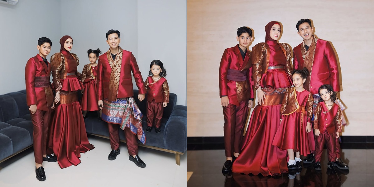 7 Portraits of Fairuz & Sonny Septian's Family United in Welcoming Ramadan, Prayed for Health and Away from Bad Things