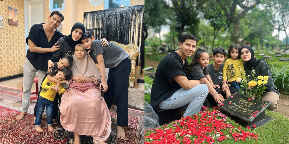 7 Portraits of Fairuz A Rafiq & Sonny Septian Visiting & Checking on Mother Ahead of Ramadan Fasting