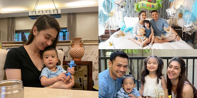 7 Portraits of Nabila Syakieb's Small Family that Rarely Exposed, Always Warm on Birthday Moments - Playing at Home