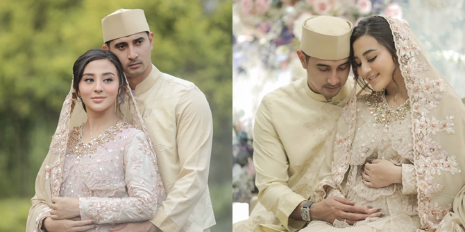 7 Portraits of Margin Wieheerm and Ali Syakieb's Affection during the 4-Month Celebration, Ready to be Parents - Romantic Forehead Kiss