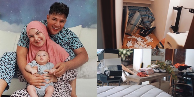 7 Portraits of Irish Bella and Ammar Zoni's House Condition After Flooding, Messy - Full of Mud and Unpleasant Smell