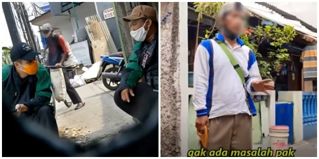 7 Portraits of the Chronology of Baim Wong's Team Being Visited by Someone Carrying a Knife While Giving Away, Making Nervous!