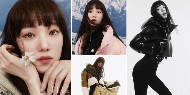 7 Portraits of Lee Sung Kyung Showing Super Slim Waist Like a Barbie Doll in ELLE Korea Magazine