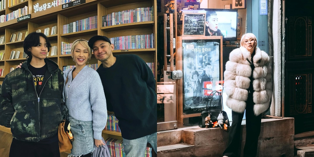 7 Photos of Bunga Citra Lestari's Vacation in South Korea, Visiting Starfield Library and Enjoying Ice Cream - Noah Who is Getting More Handsome is in the Spotlight