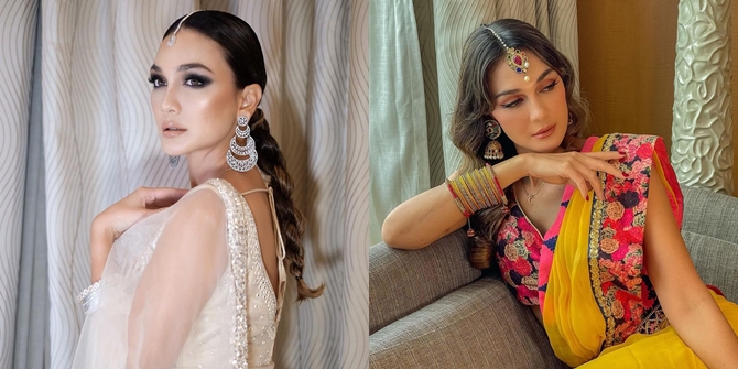7 Portraits of Luna Maya Dressing like India, Beautiful like a Bollywood Superstar - Said to be Suitable as Gal Gadot's Sister