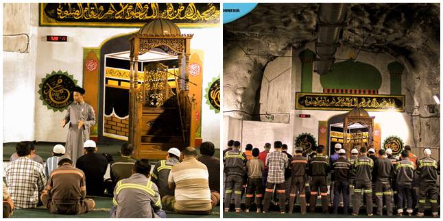 7 Portraits of the Deepest Underground Mosque in the Country, Located in Freeport