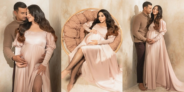 7 Latest Maternity Shoot Portraits of Margin Wieheerm Together with Ali Syakieb, Exuding Maternal Aura - The Combination of Handsome and Beautiful Makes You Curious About Their Child's Face