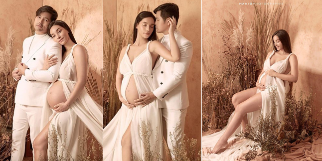 7 Latest Maternity Shoot Portraits of Vanessa Lima, Jessica Iskandar's Sister-in-Law, Showing off her Big Baby Bump