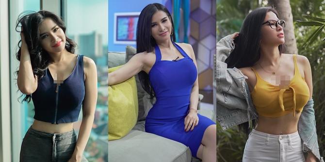 7 Portraits of 'Challenging' Maria Vania, a Sensual Actress who Often Appears on 'TEMULAWAK' Indosiar