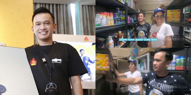 7 Portraits of Ruben Onsu's Personal Mini Market in his Luxury Home, There is a Special Employee who Manages it