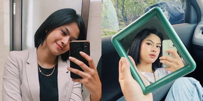 7 Portraits of Mirror Selfie Hana Saraswati, Star of the soap opera 'BUKU HARIAN SEORANG ISTRI', Not Only Stylishly Beautiful But Also Eccentric