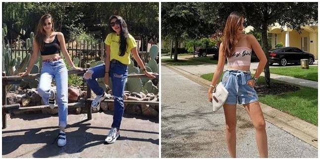 7 Portraits of Nia Ramadhani in Crop Tops, Similar to a Teenager!