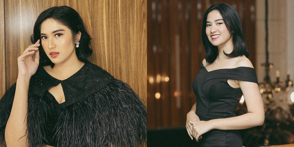 7 Photos of Ochi Rosdiana Looking Elegant in All-Black Outfits, Mysterious Yet Still Full of Charm - Could Be an Inspiration for Dark Color Lovers