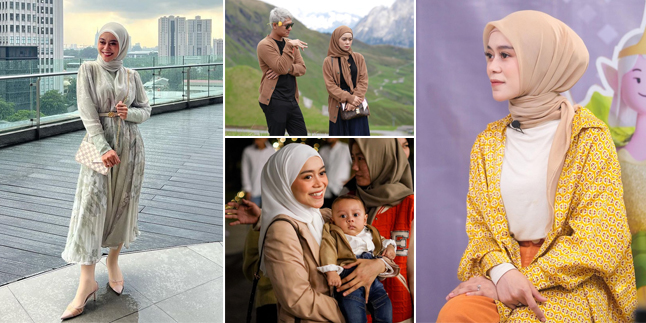 7 Potret OOTD Earth Tone ala Lesti, Her Style is Always Soft and Makes Rizky Billar Melt!