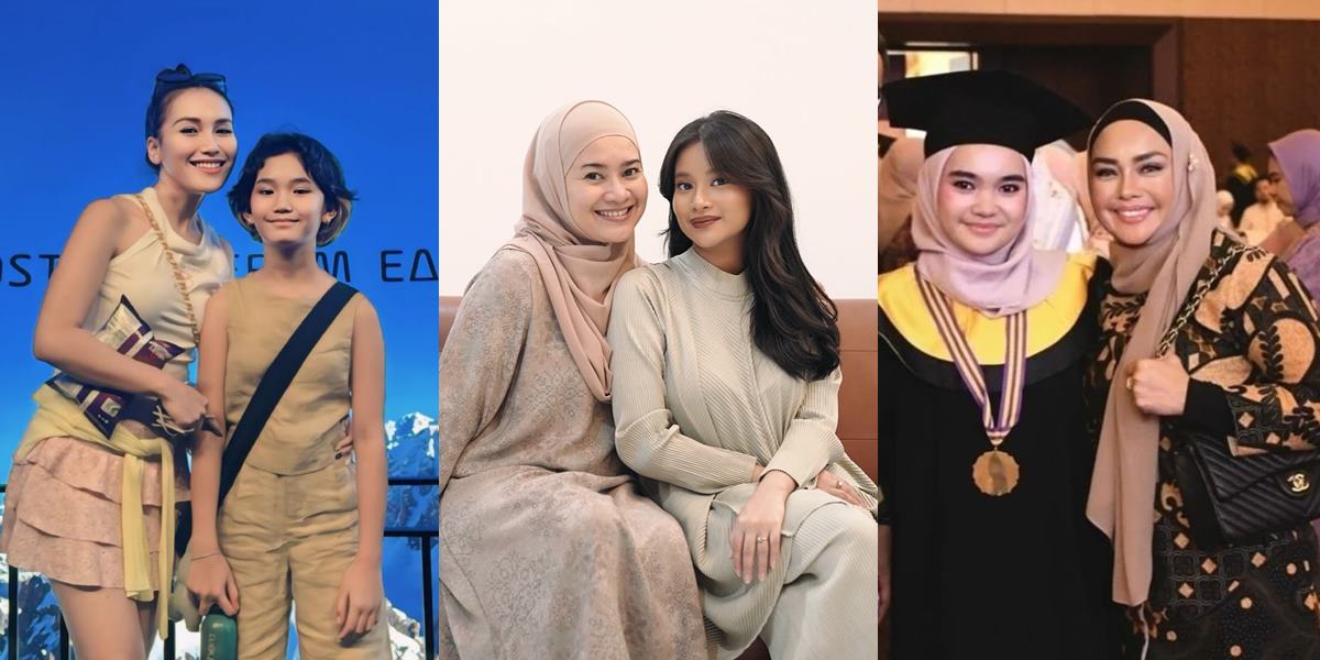 7 Portraits of Senior Dangdut Singers with Their Daughters, Putri Ikke Nurjanah Follows in Her Mother's Footsteps to Become a Singer