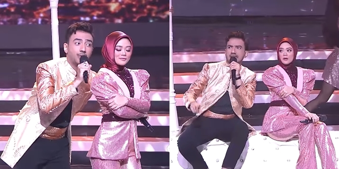 7 Portraits of Agnes Malang's Appearance with Reza Zakarya in Pop Academy, Receives Standing Ovation from Judges