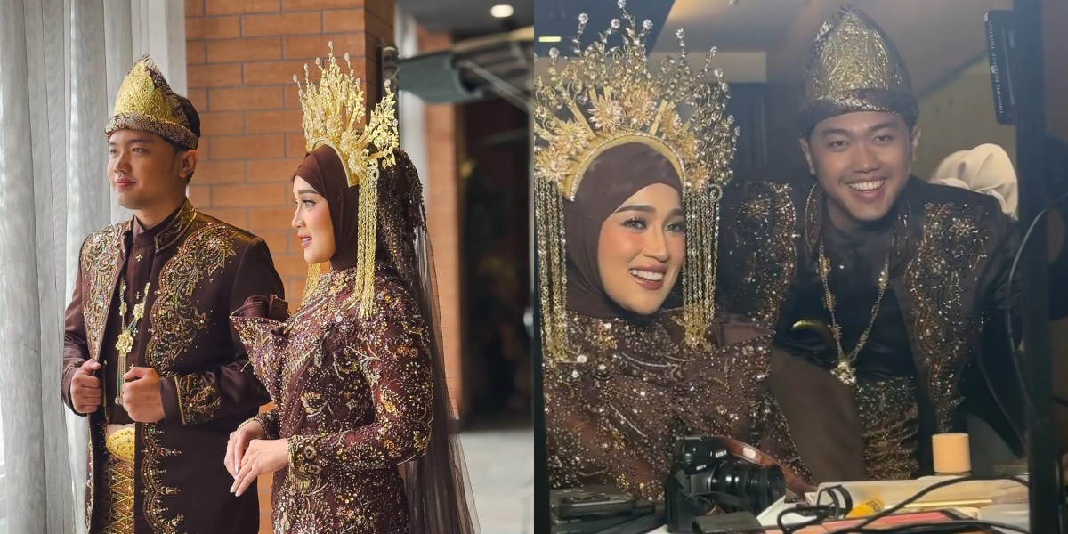 7 Portraits of Ririe Fairus' 'Wedding', Looking Beautifully Stunning in Traditional Attire