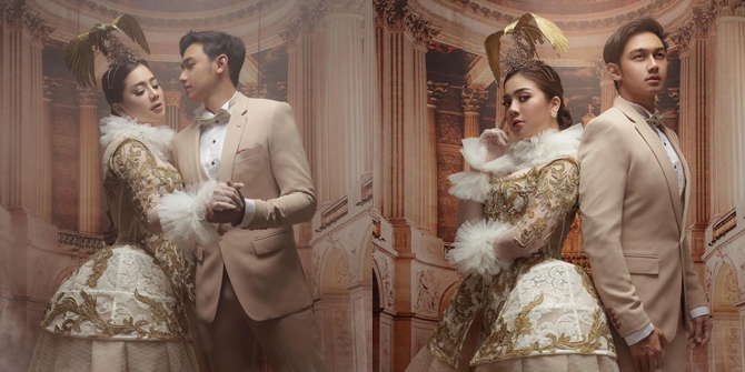 7 Latest Pre-wedding Portraits of Felicya Angelista and Caesar Hito, Luxurious European Noble Style