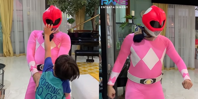 7 Portraits of Raffi Ahmad Becoming Power Rangers, Fighting with Babe Cabita - Shocking Rafathar