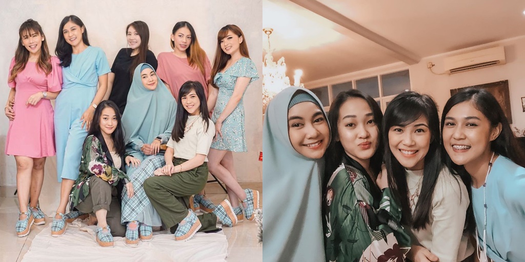 7 Portraits of Cherrybelle Reunion After a Long Time of Not Meeting, Already Married - Without the Presence of Sarwendah