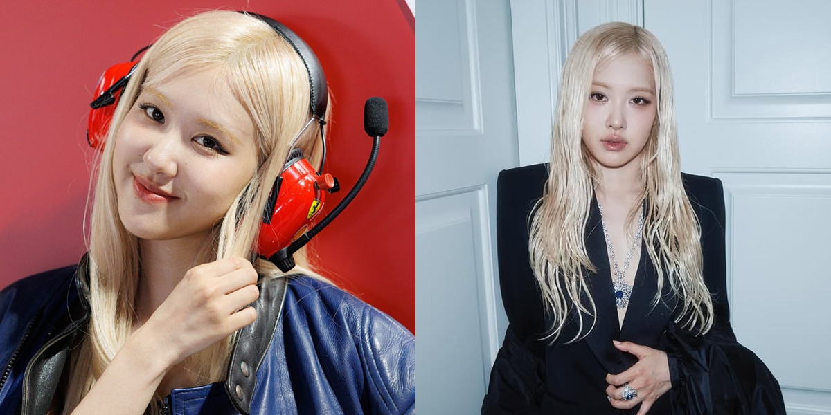 7 Photos of Rose BLACKPINK Raising the Flag at the Finish Line of 'Formula 1 Miami Grand Prix 2025', Met with Lewis Hamilton